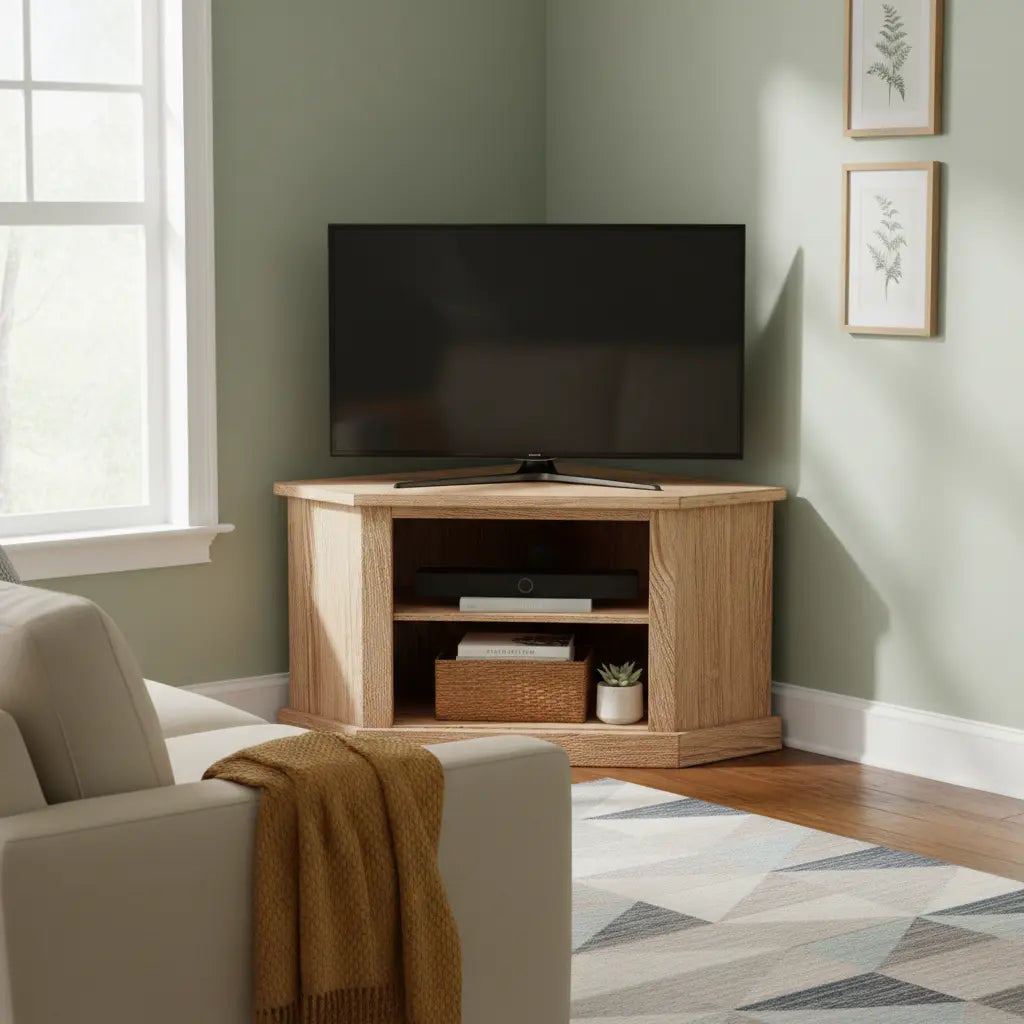 Corner TV Stand Ideas for Small Living Rooms: Maximize Your Space cover image