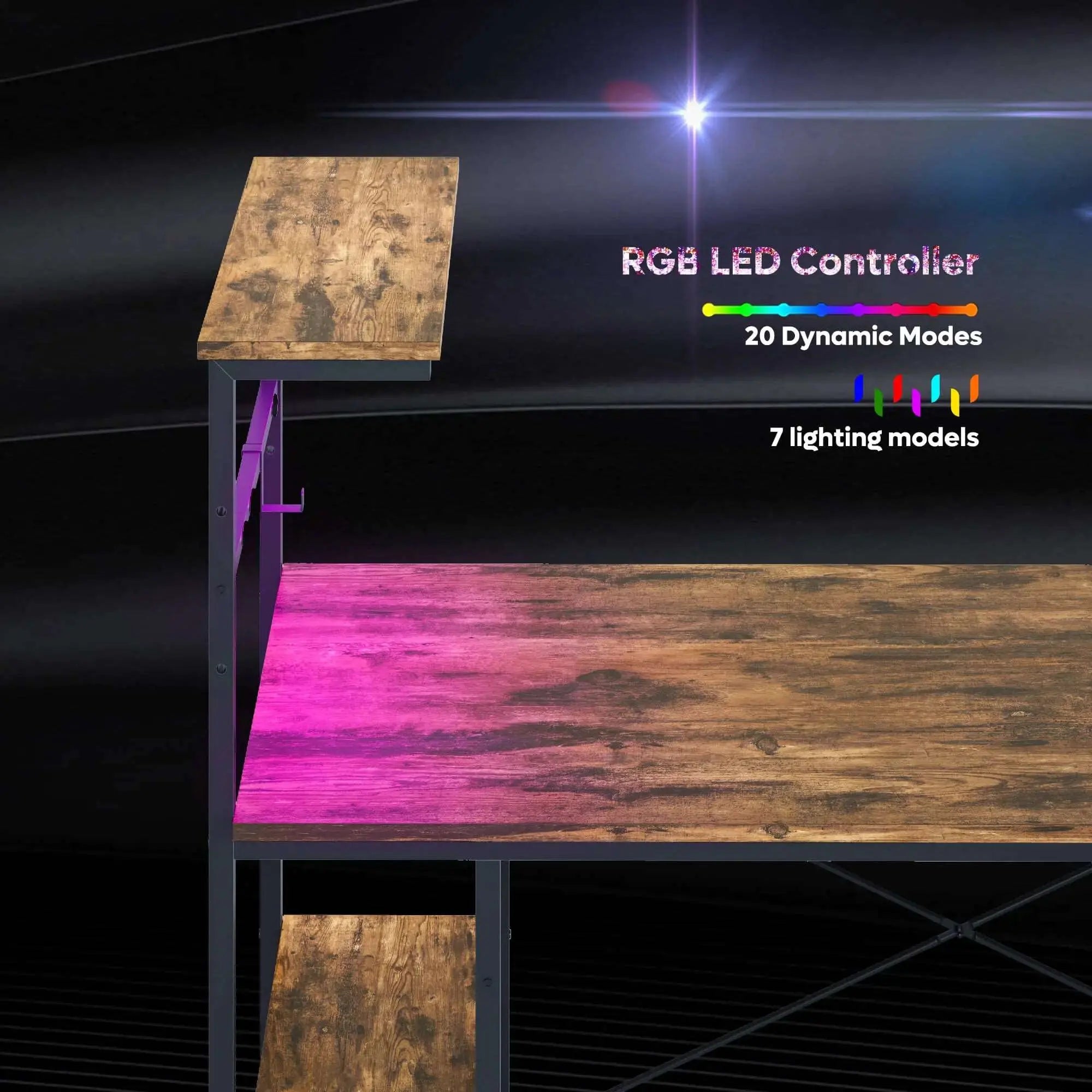 the RGB of the Computer Desk