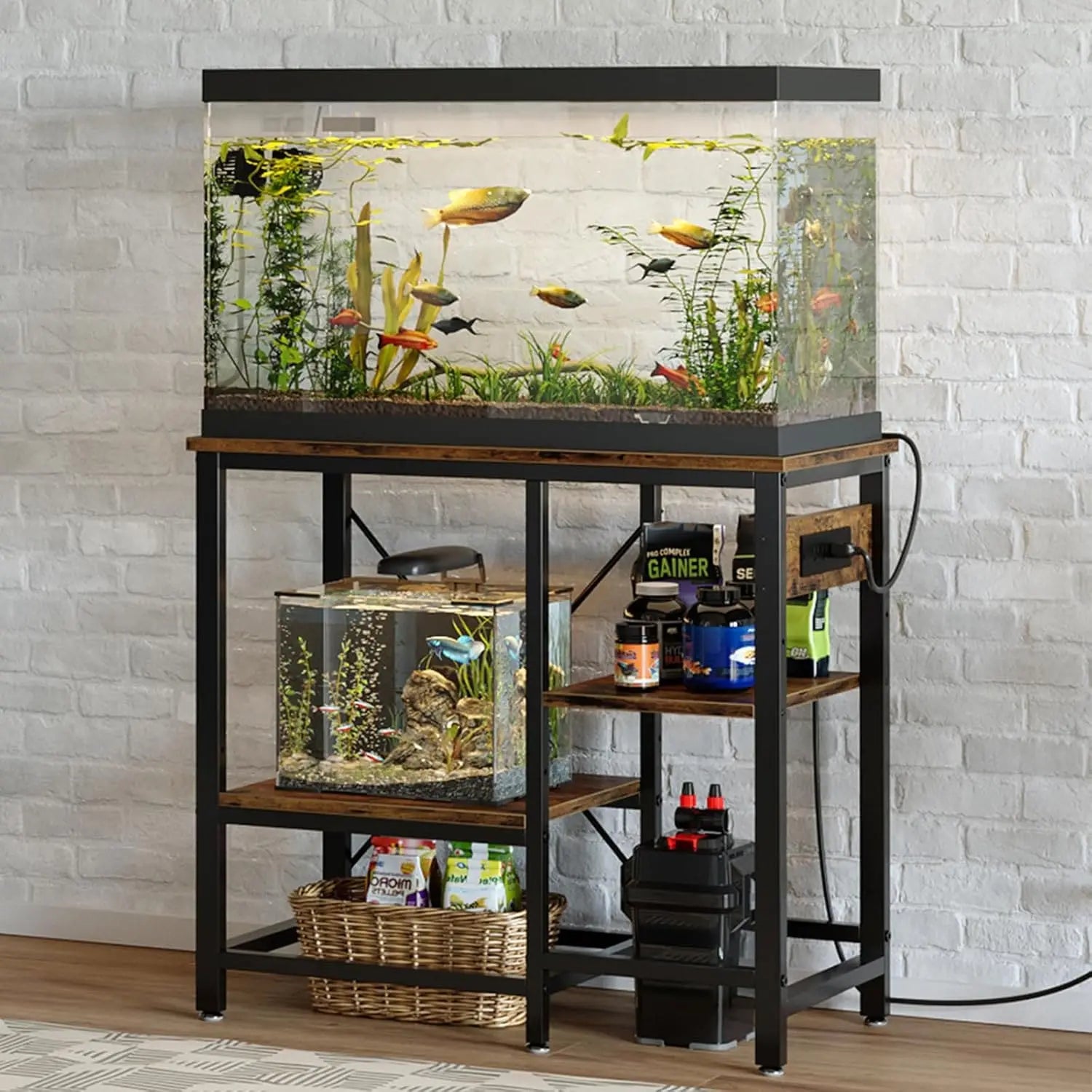 5 gallon fish tank stand best sale