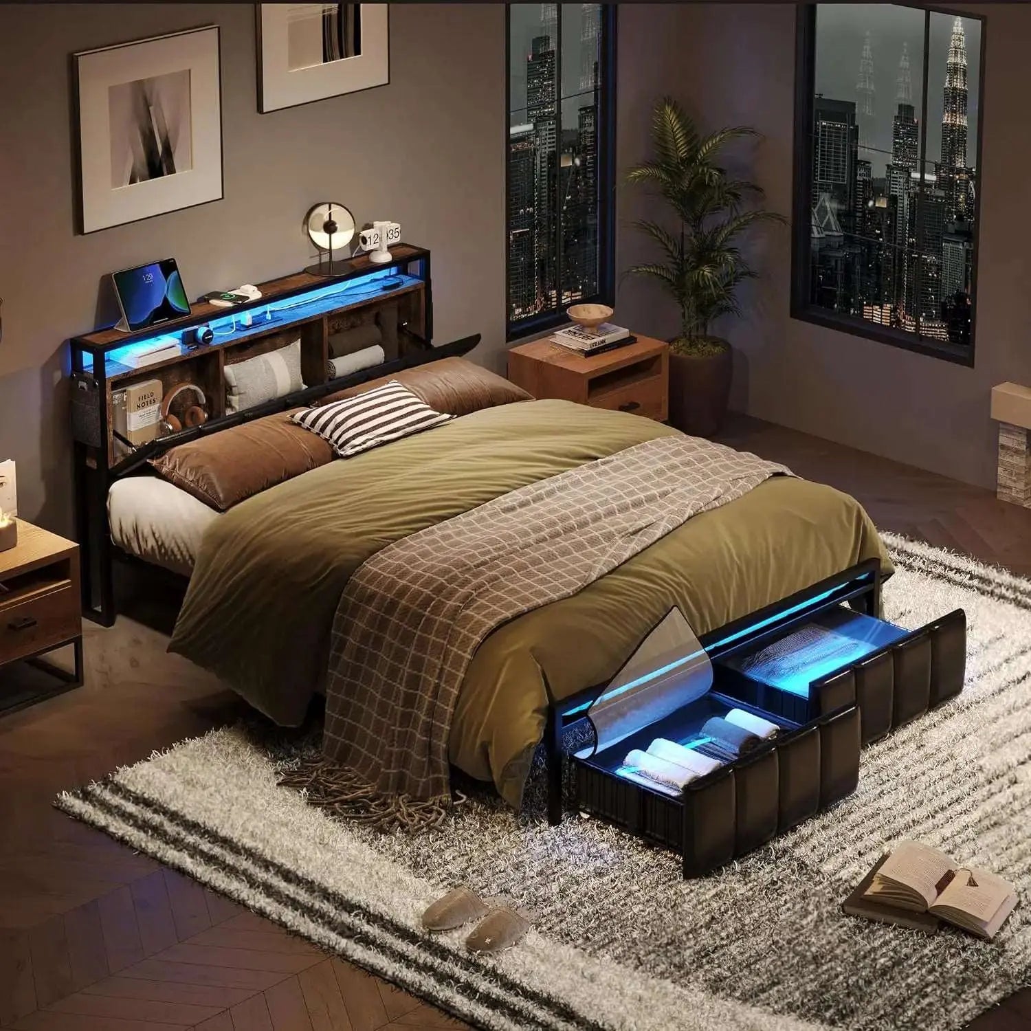 Bestier Full Bed Frame