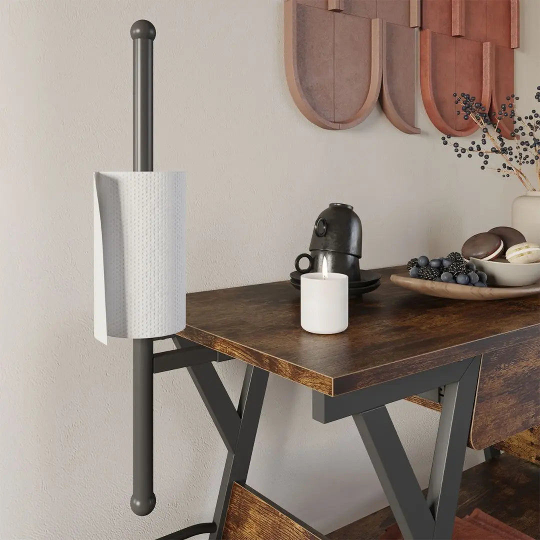 the details of Rustic Brown Kitchen Island Carts