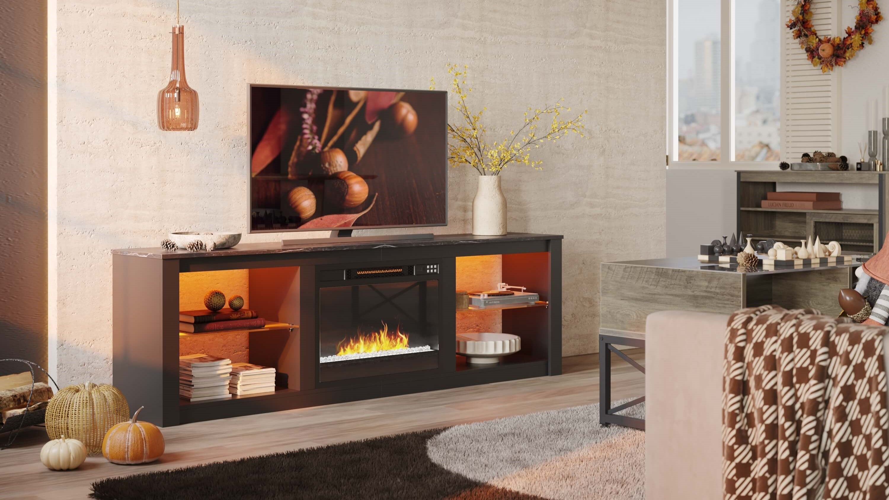 HowTo Clean Electric Fireplace Tv Stand Bestier