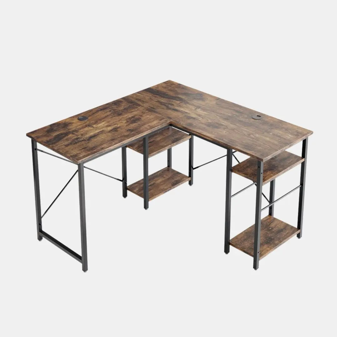 47'' Reversible Corner L Shaped Computer Desk