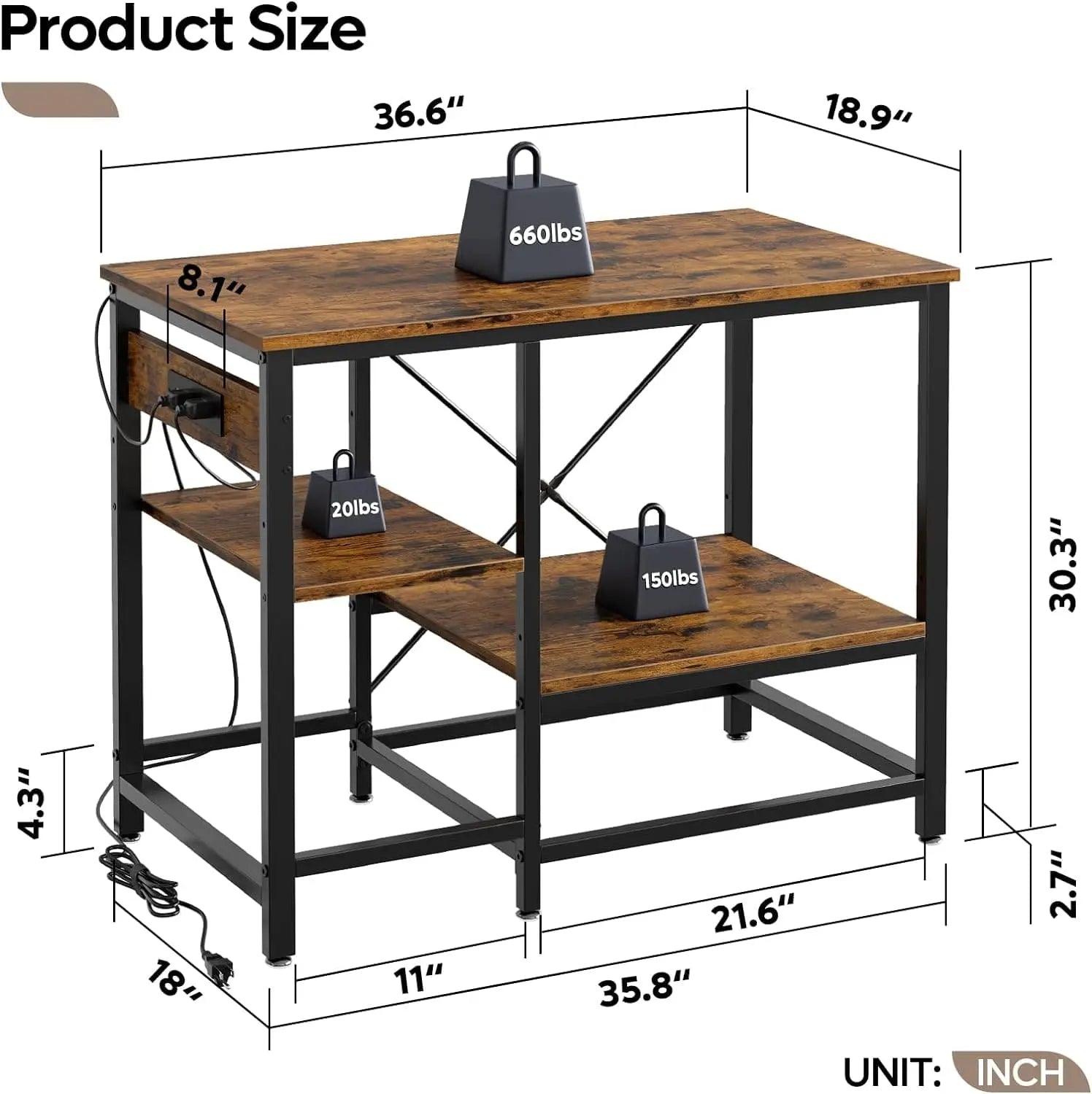 the size of this fish tank stand