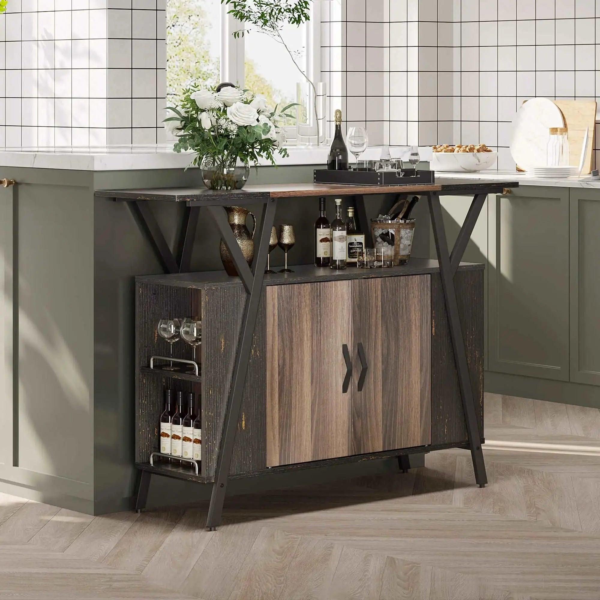 Kitchen Island of ark Walnut