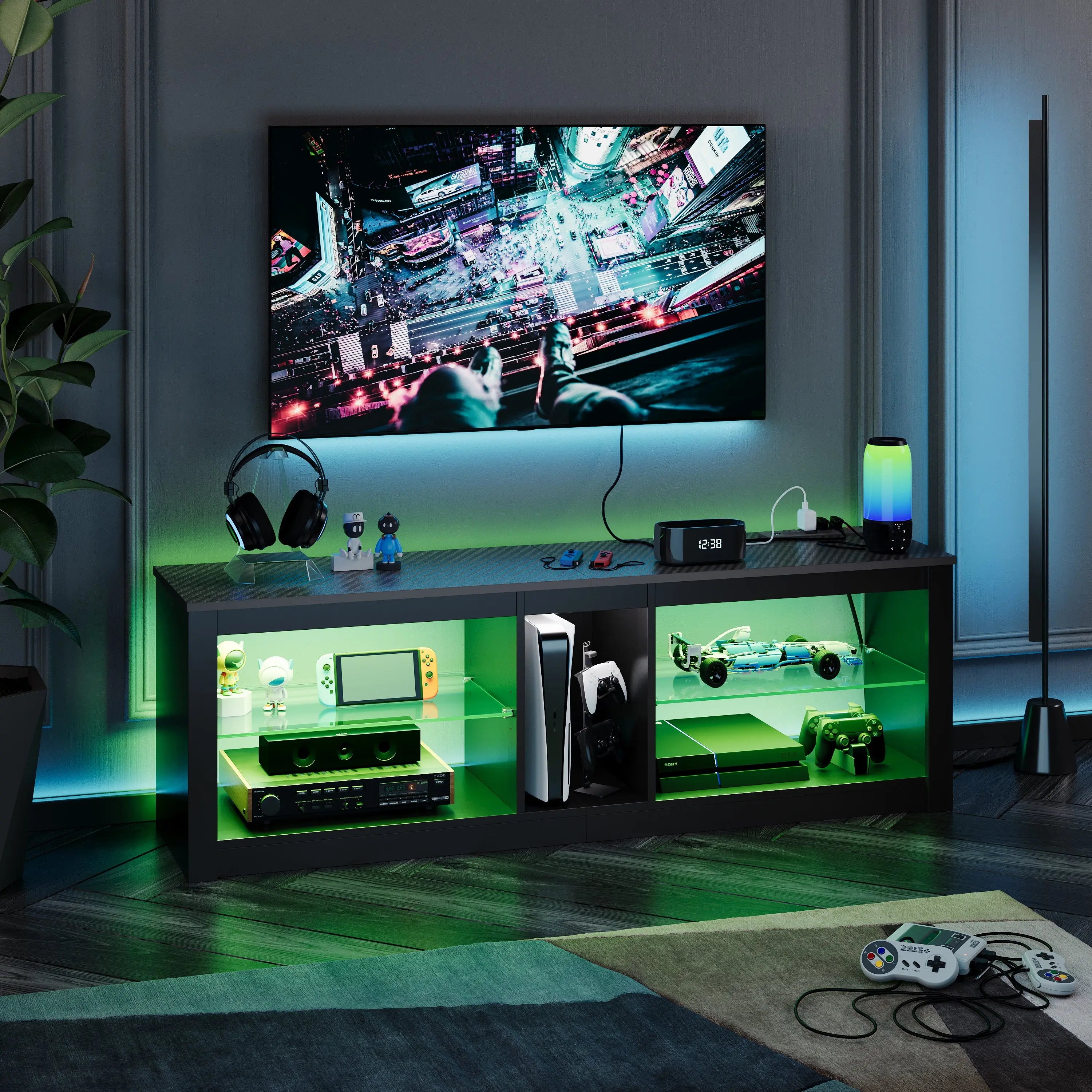 55 inch led gaming tv stand Bestier