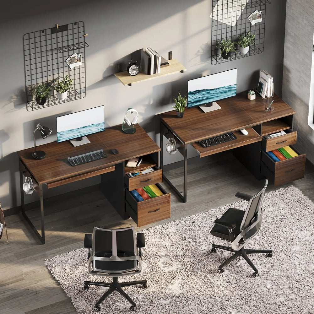 48 Inch Office Computer Desk | Storage & Drawers