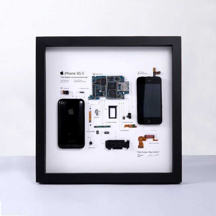 Bestier iphone 3gs Disassemble iPhone Framed Artwork home decor father's day gift
