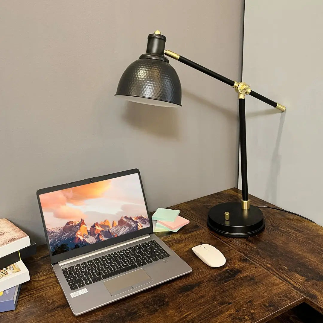 Overall:26'' × 9.8‘’  Head & arm can flexible adjustment of 350°. WIth USB Port, can use it in anywhere. bedside table lamp with usb port