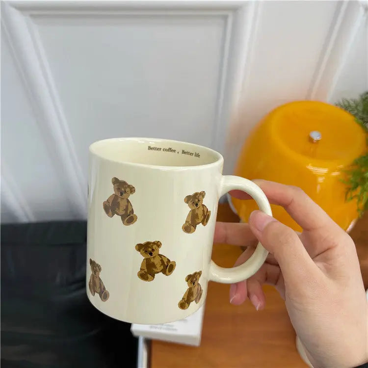 Vintage Teddy Bear Coffee Mugs